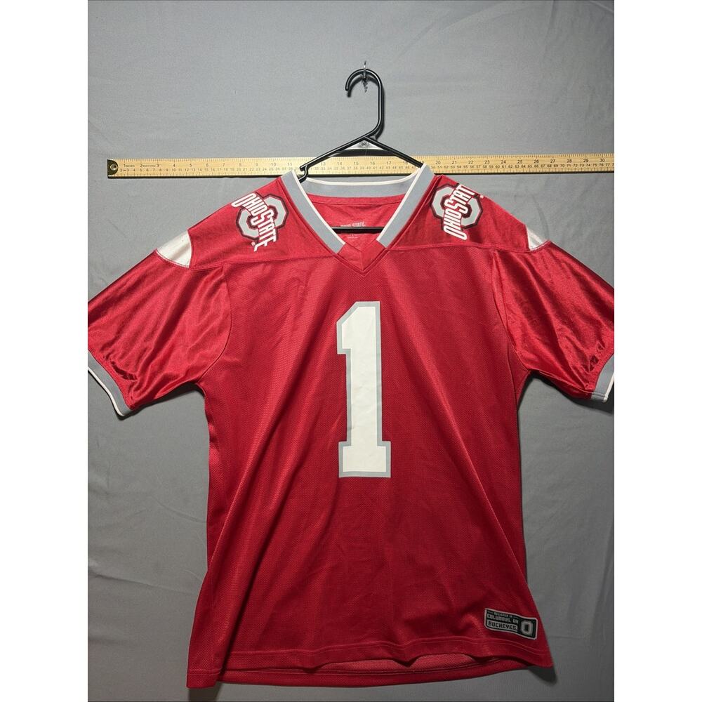 Ohio State Authentic Apparel Jersey Large Designed In Columbus Tag - Picture 4 of 6